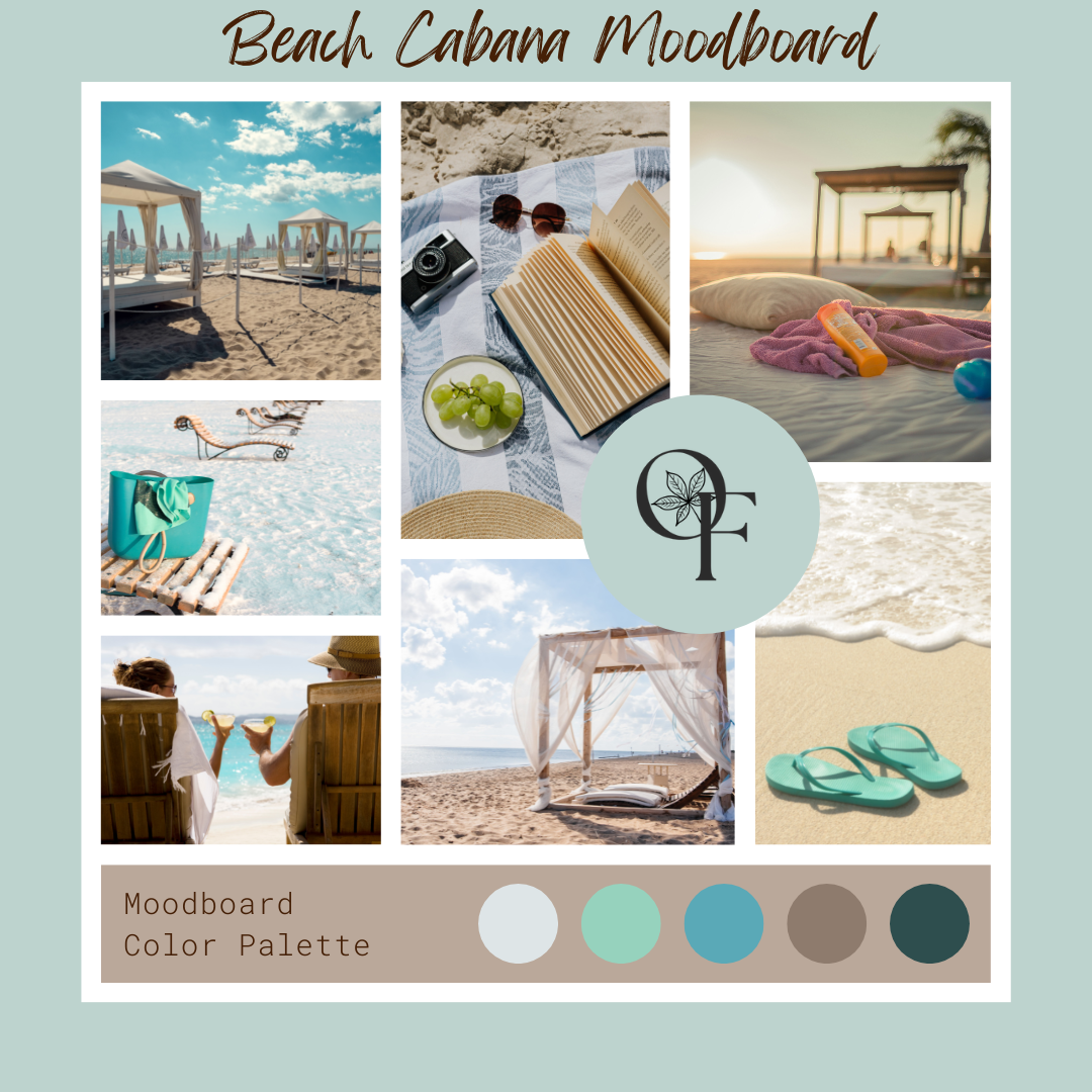 Beach Cabana Branding + Blend Ideas