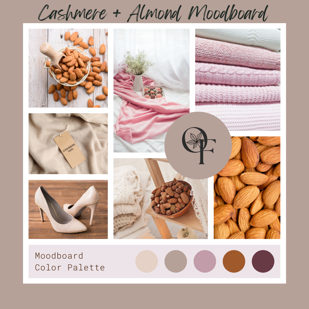 Cashmere + Almond - Branding + Blend Ideas