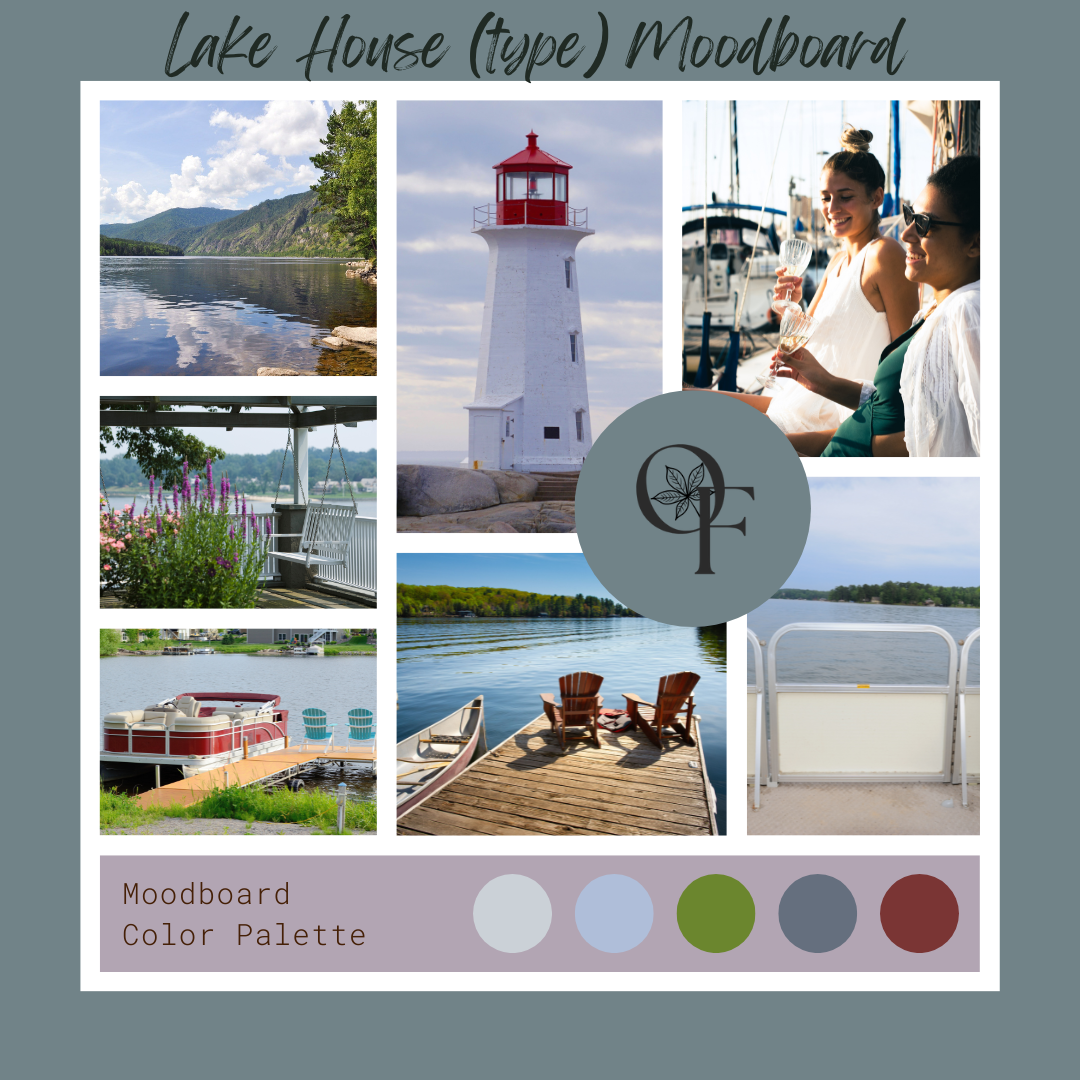 Lake House - Branding + Blend Ideas