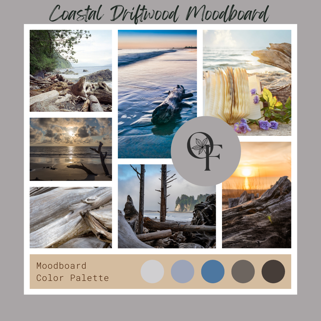 Coastal Driftwood - Branding + Blend Ideas