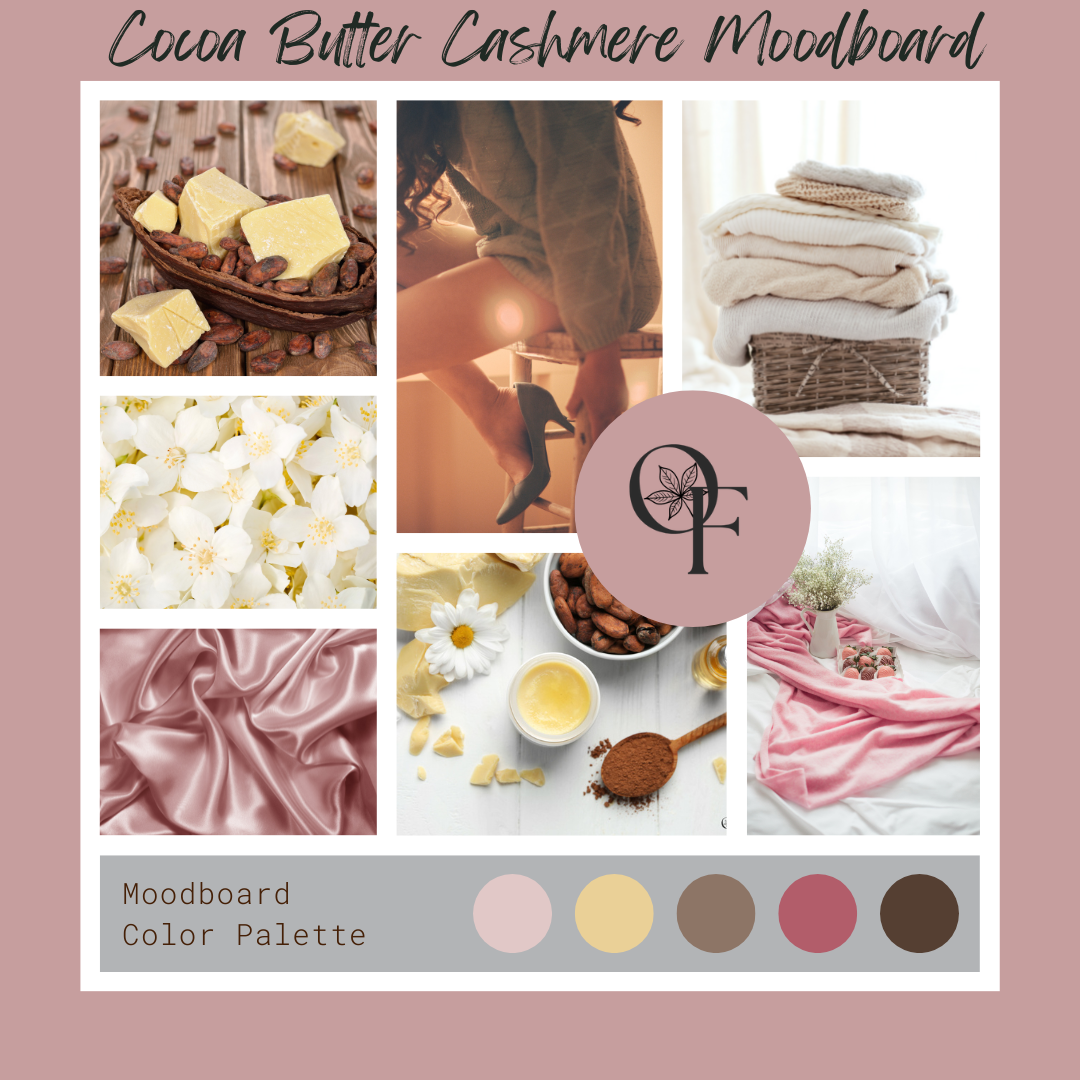 Cocoa Butter Cashmere - Branding + Blend Ideas