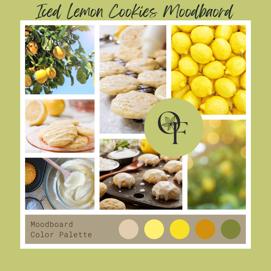 Iced Lemon Cookies - Branding + Blend Ideas