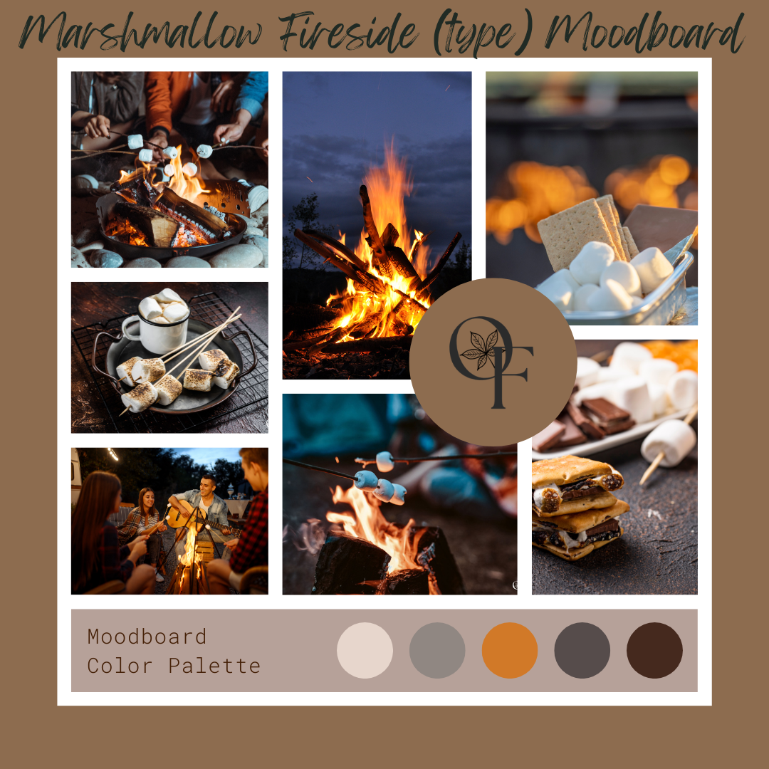 Marshmallow Fireside (type) - Branding + Blend Ideas